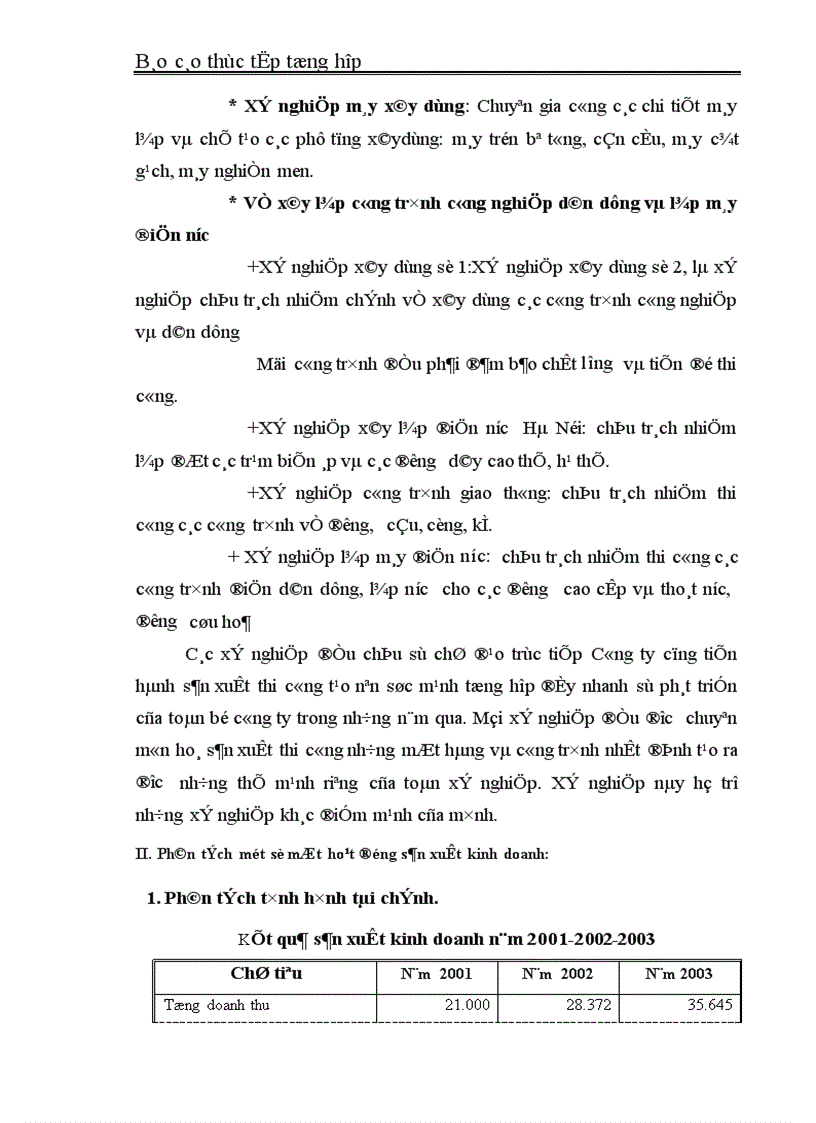image for page Báo cáo Thực tập tổng hợp Công ty Cơ khí xây dựng và lắp máy điện nước