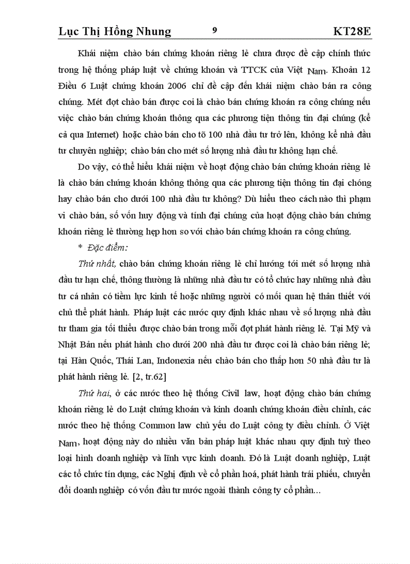 image for page Phương hướng hoàn thiện pháp luật về hoạt động chào bán chứng khoán riêng lẻ của doanh nghiệp Việt Nam hiện nay
