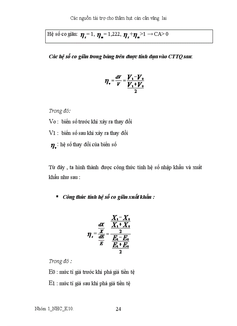 image for page Các nguồn tài trợ thâm hụt cán cân vãng lai 1