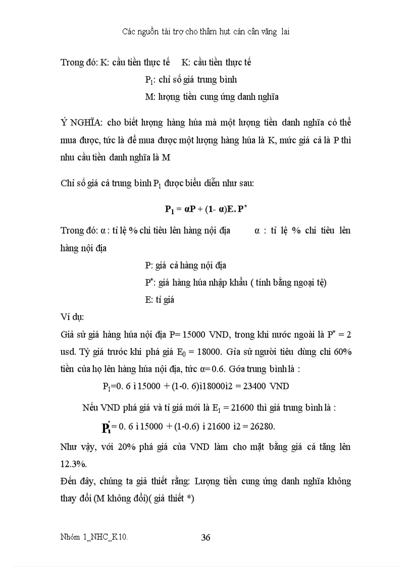 image for page Các nguồn tài trợ thâm hụt cán cân vãng lai 1