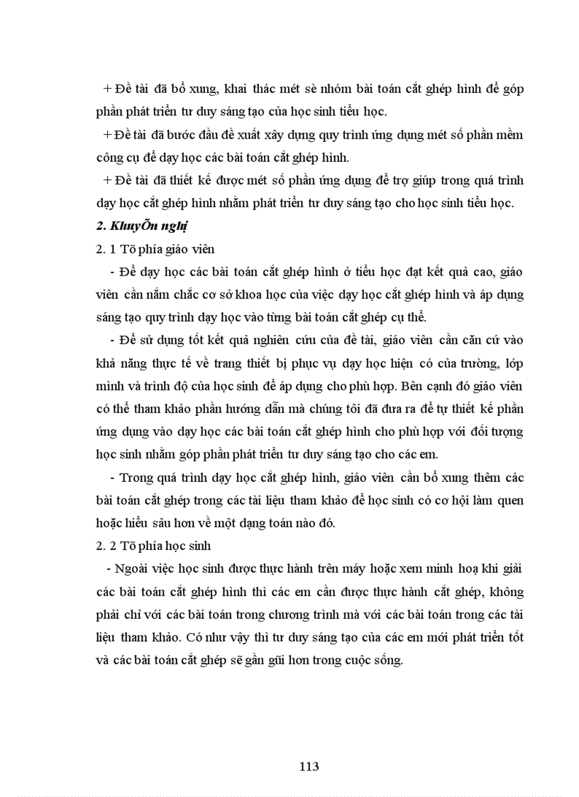 image for page Ứng dụng một số phần mềm công cụ để dạy học các bài toán cắt ghép hình góp phần phát triển tư duy sáng tạo cho học sinh tiểu học