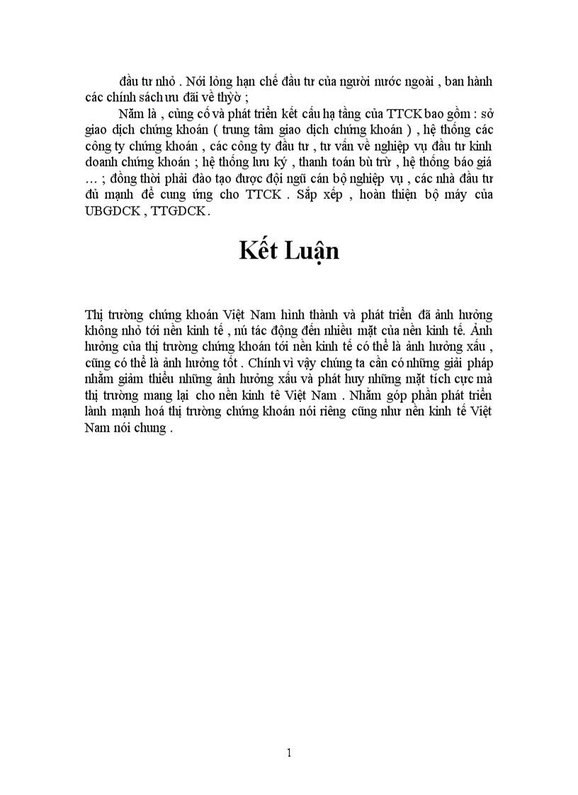 image for page Ảnh hưởng của thị trường chứng khoán Việt Nam tới nền kinh tế tại Việt Nam