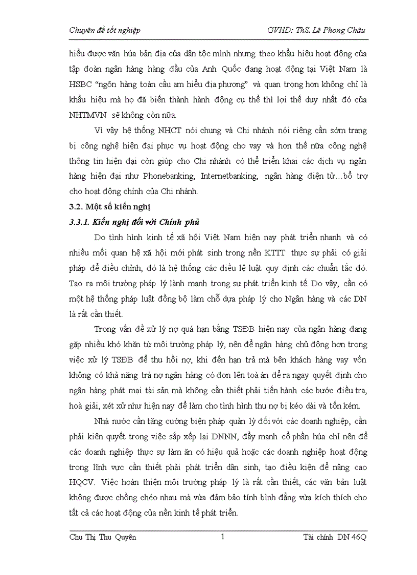 image for page Giải pháp nâng cao hiệu quả cho vay đối với Doanh nghiệp Nhà nước tại Ngân hàng Công thương Chi nhánh Đống Đa