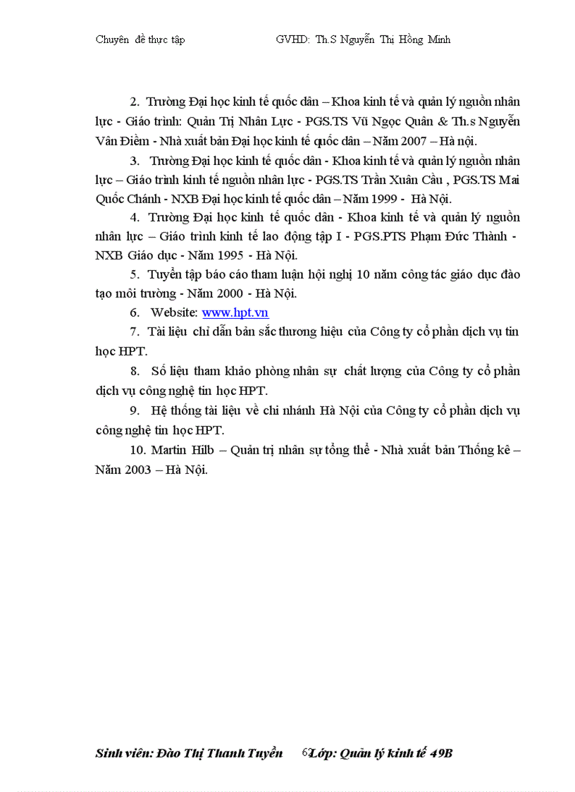 image for page Hoàn thiện công tác đào tạo và bồi dưỡng nguồn nhân lực tại công ty cổ phẩn dịch vụ công nghệ thông tin HPT