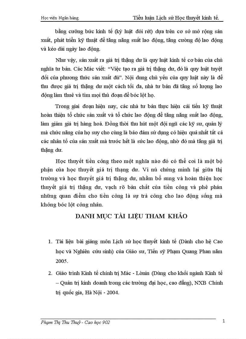 image for page Học thuyết giá trị thặng dư của Các Mác và ý nghĩa của học thuyết giá trị thặng dư trong giai đoạn phát triển hiện nay của đất nước ta 1