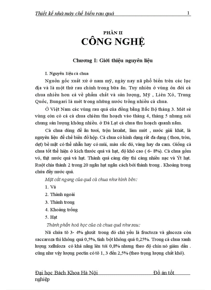 image for page Thiết kế nhà máy chế biến rau quả 1