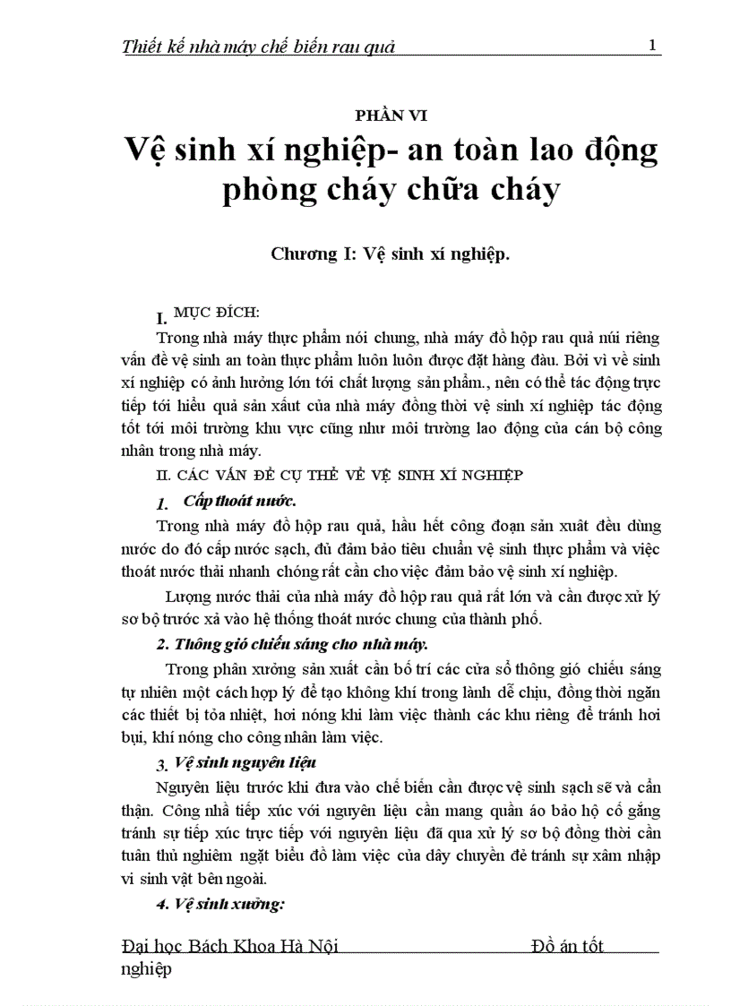 image for page Thiết kế nhà máy chế biến rau quả 1