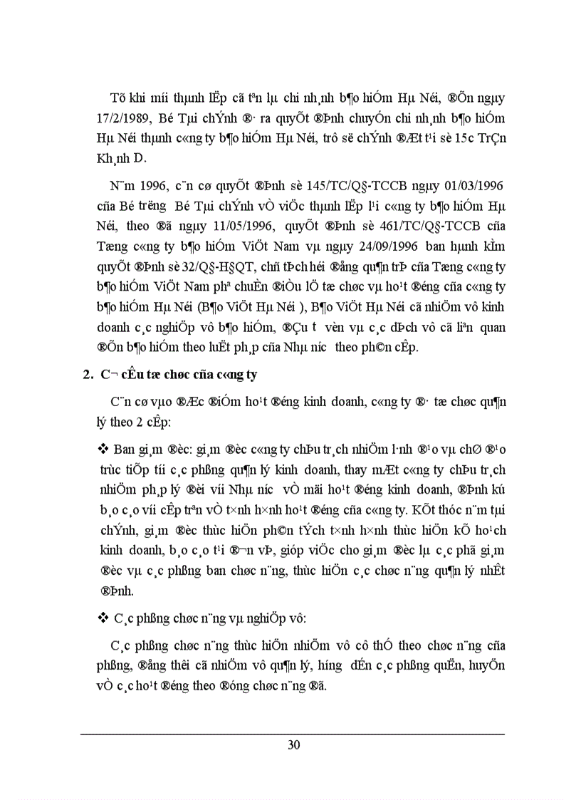 image for page Thực trạng phân phối sản phẩm bảo hiểm phi nhân thọ của Bảo Việt Hà Nội qua hệ thống đại lý và môi giới bảo hiểm 1