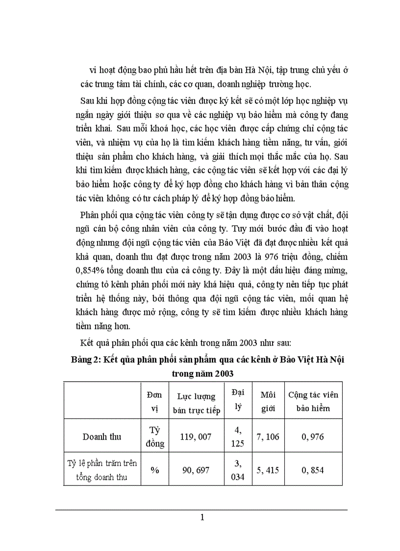 image for page Thực trạng phân phối sản phẩm bảo hiểm phi nhân thọ của Bảo Việt Hà Nội qua hệ thống đại lý và môi giới bảo hiểm 1