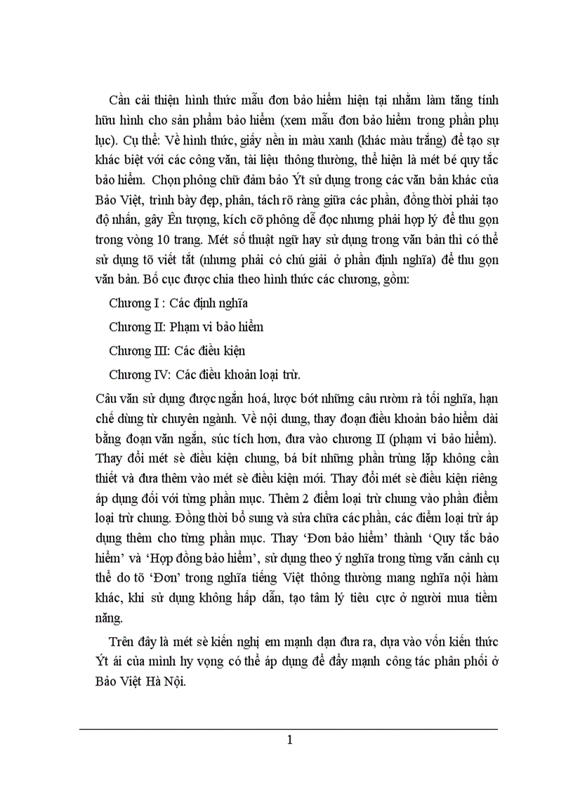 image for page Thực trạng phân phối sản phẩm bảo hiểm phi nhân thọ của Bảo Việt Hà Nội qua hệ thống đại lý và môi giới bảo hiểm 1