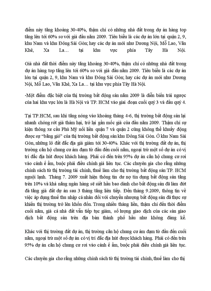 image for page Phân tích đánh giá và nhận định xu hướng phát triển của Thị trường Bất động sản Việt Nam