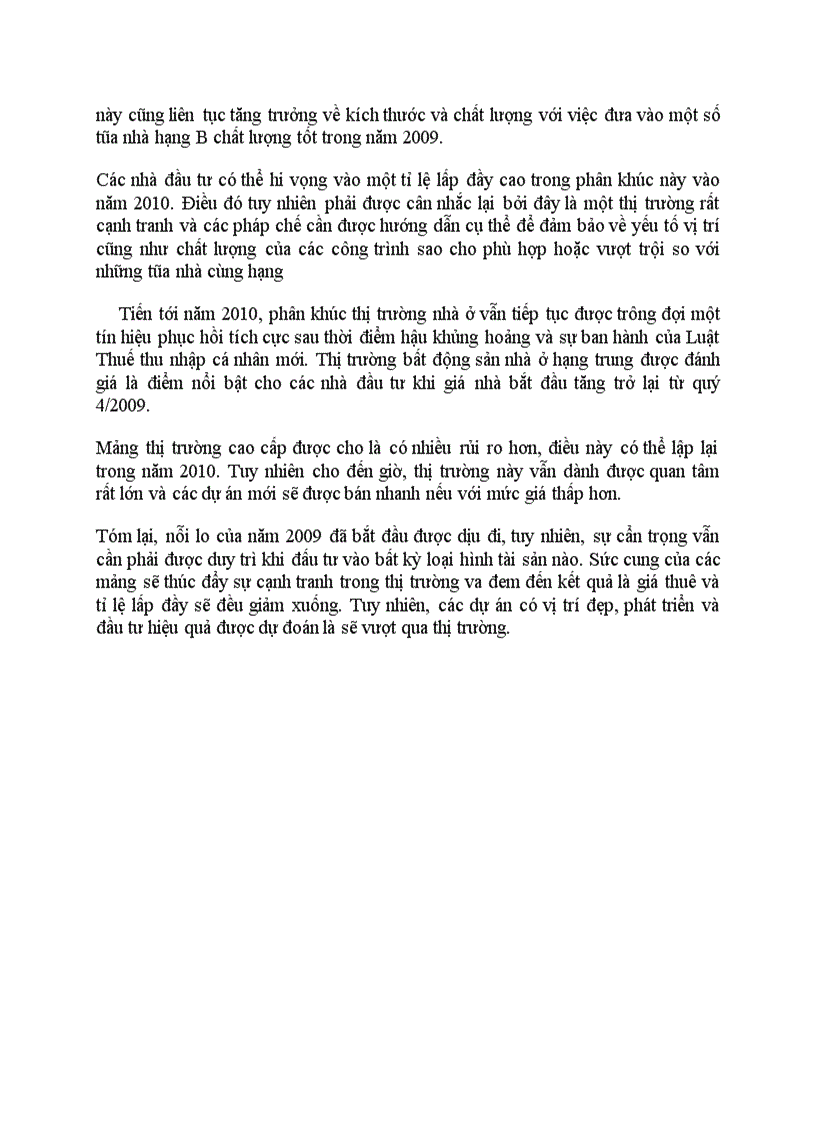 image for page Phân tích đánh giá và nhận định xu hướng phát triển của Thị trường Bất động sản Việt Nam