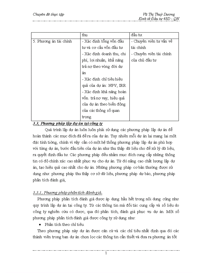 image for page Công tác lập dự án tại công ty Cổ phần đầu tư và Thương mại thủ đô