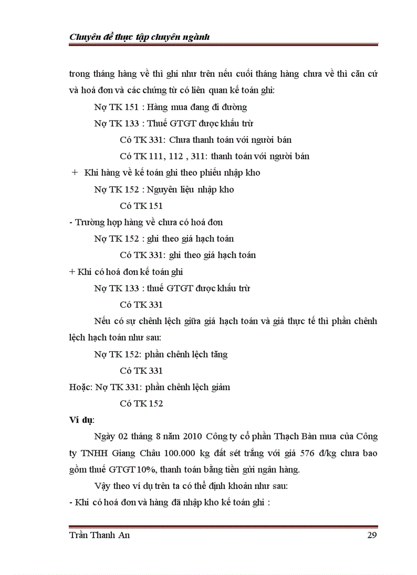 image for page Hoàn thiện Kế toán nguyên vật liệu tại Công ty Cổ phần Thạch Bàn