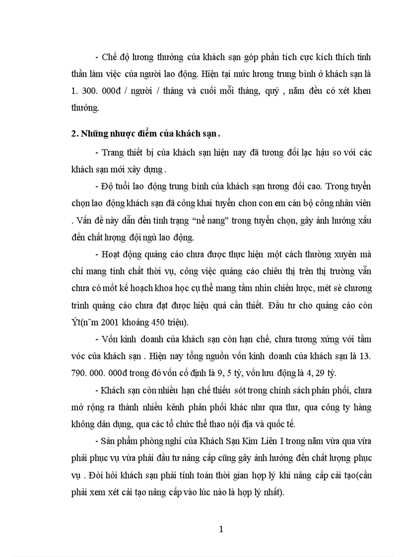 image for page Vận dụng mô hình chuỗi giá trị để phân tích khả năng cạnh tranh của khách sạn Kim Liên