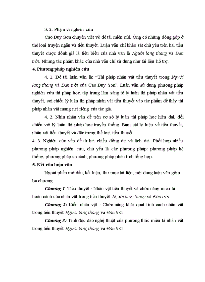 image for page Thi pháp nhân vật tiểu thuyết trong Người lang thang và Đàn trời của Cao Duy Sơn 1