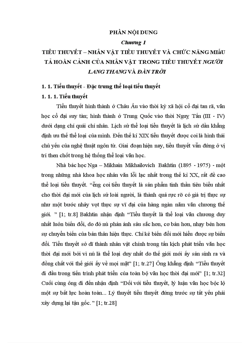 image for page Thi pháp nhân vật tiểu thuyết trong Người lang thang và Đàn trời của Cao Duy Sơn 1