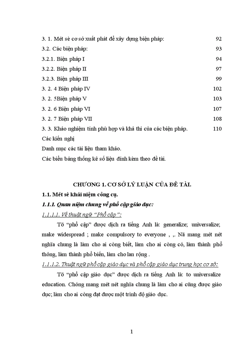 image for page Một số biện pháp quản lý công tác phổ cập giáo dục trung học cơ sở ở tỉnh Yên Bái đến năm 2010 1