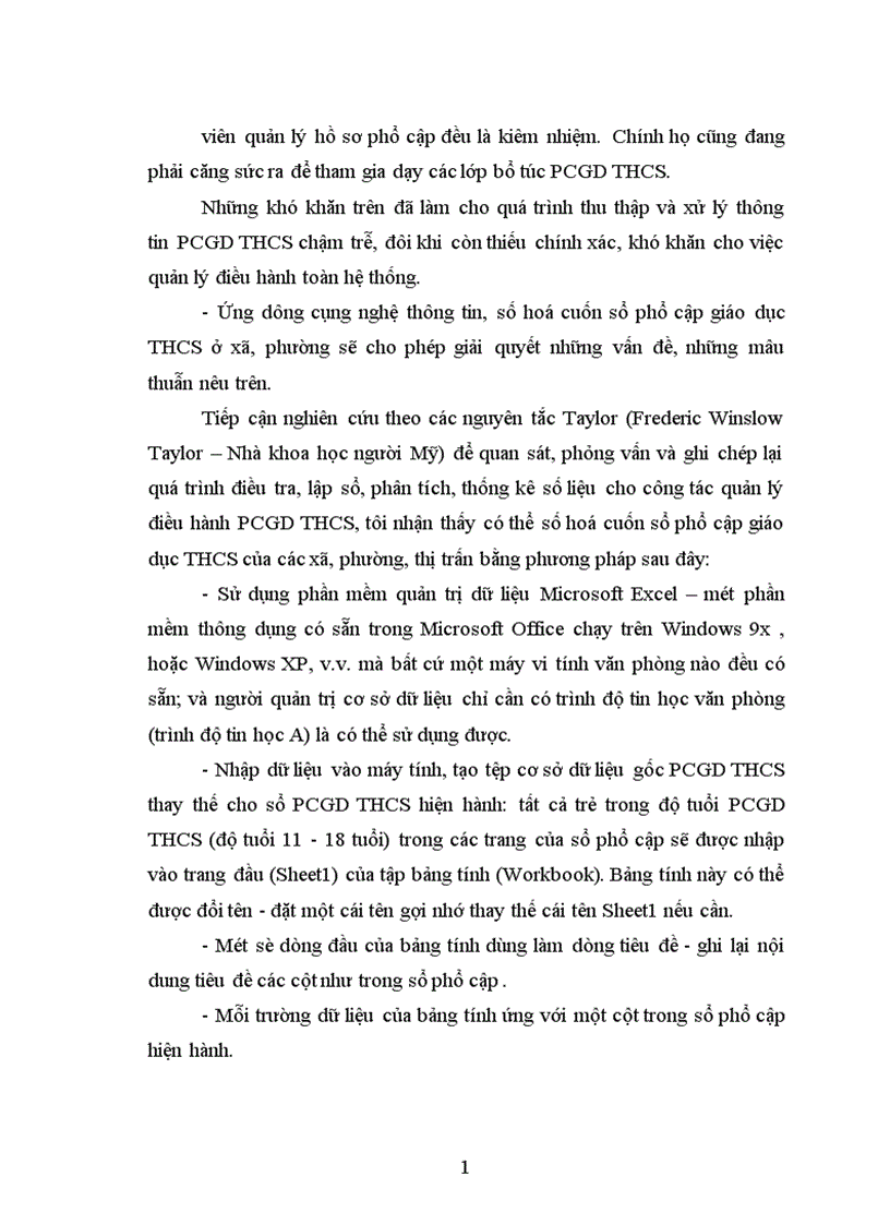 image for page Một số biện pháp quản lý công tác phổ cập giáo dục trung học cơ sở ở tỉnh Yên Bái đến năm 2010 1