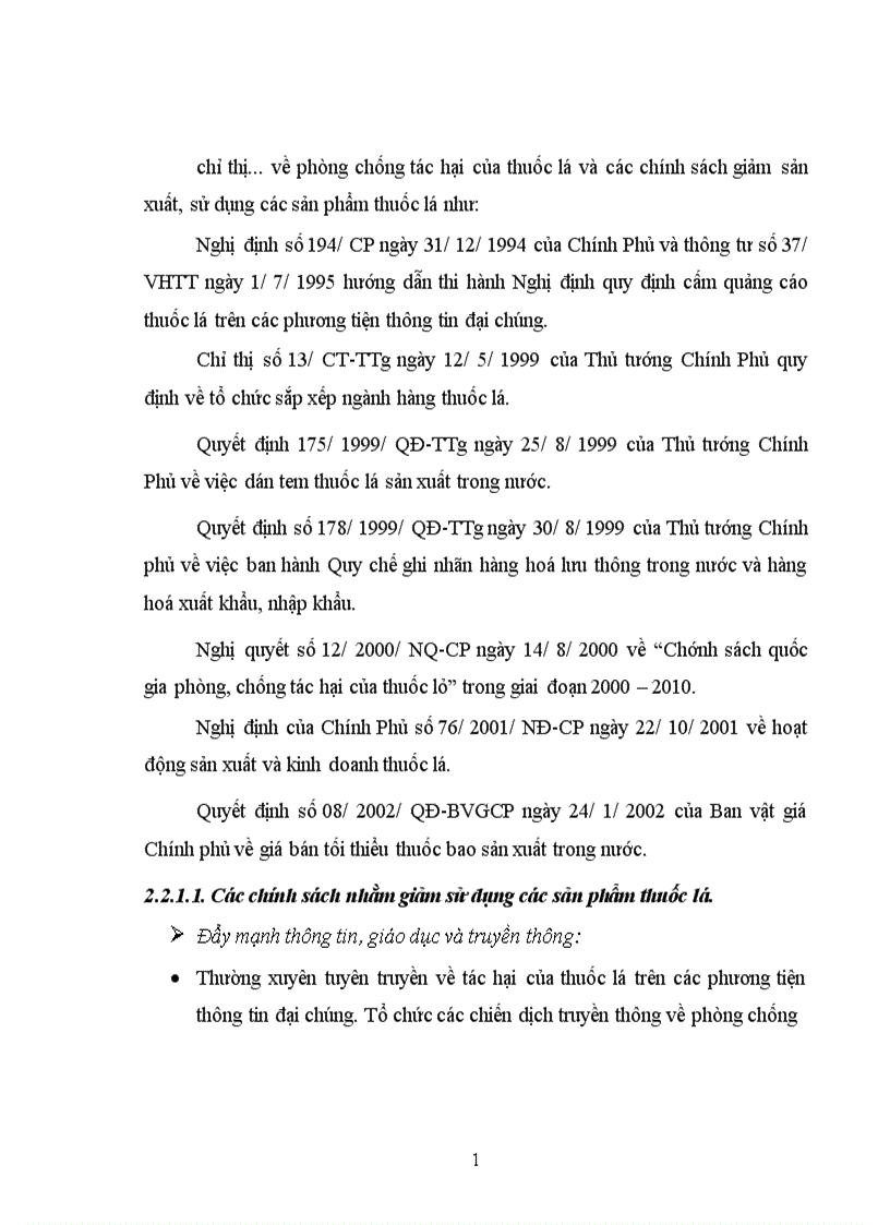 image for page Tìm kiếm giải pháp nâng cao hiệu quả kinh doanh của công ty thương mại thuốc lá