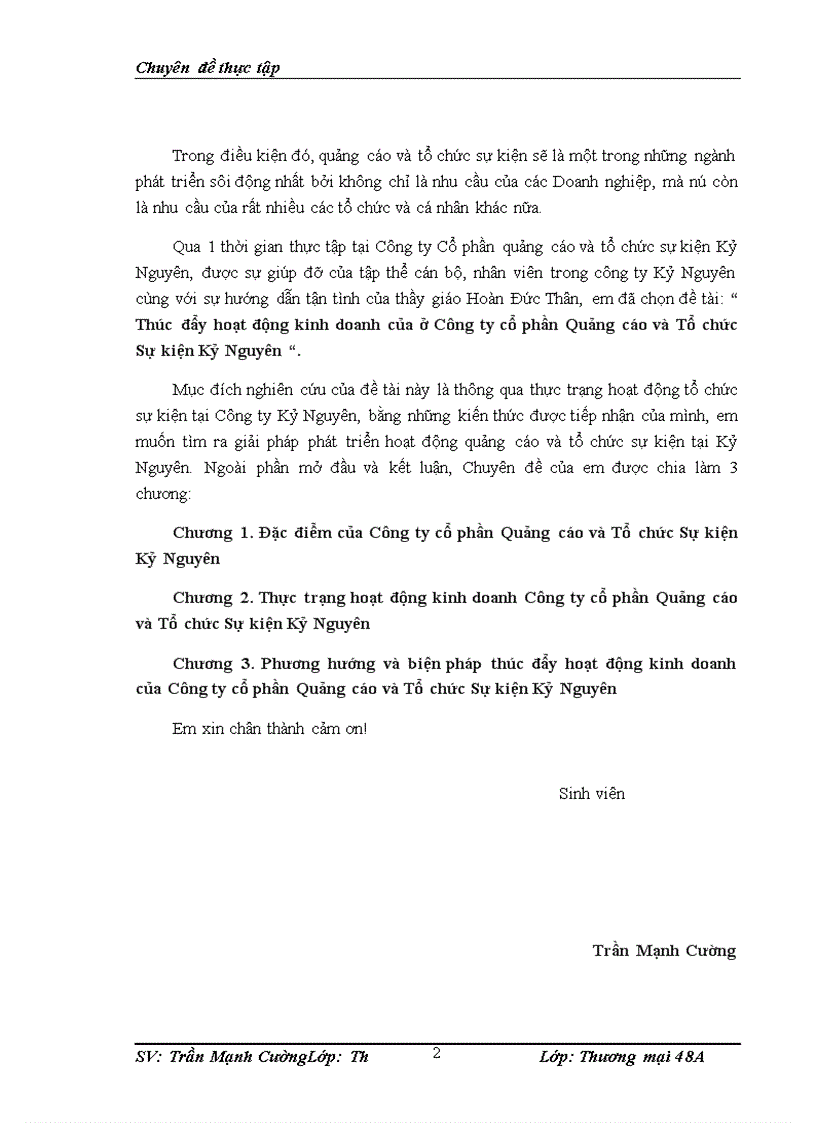 image for page THÚC ĐẨY HOẠT ĐỘNG KINH DOANH Ở CÔNG TY CỔ PHẦN QUẢNG CÁO VÀ TỔ CHỨC SỰ KIỆN KỶ NGUYÊN