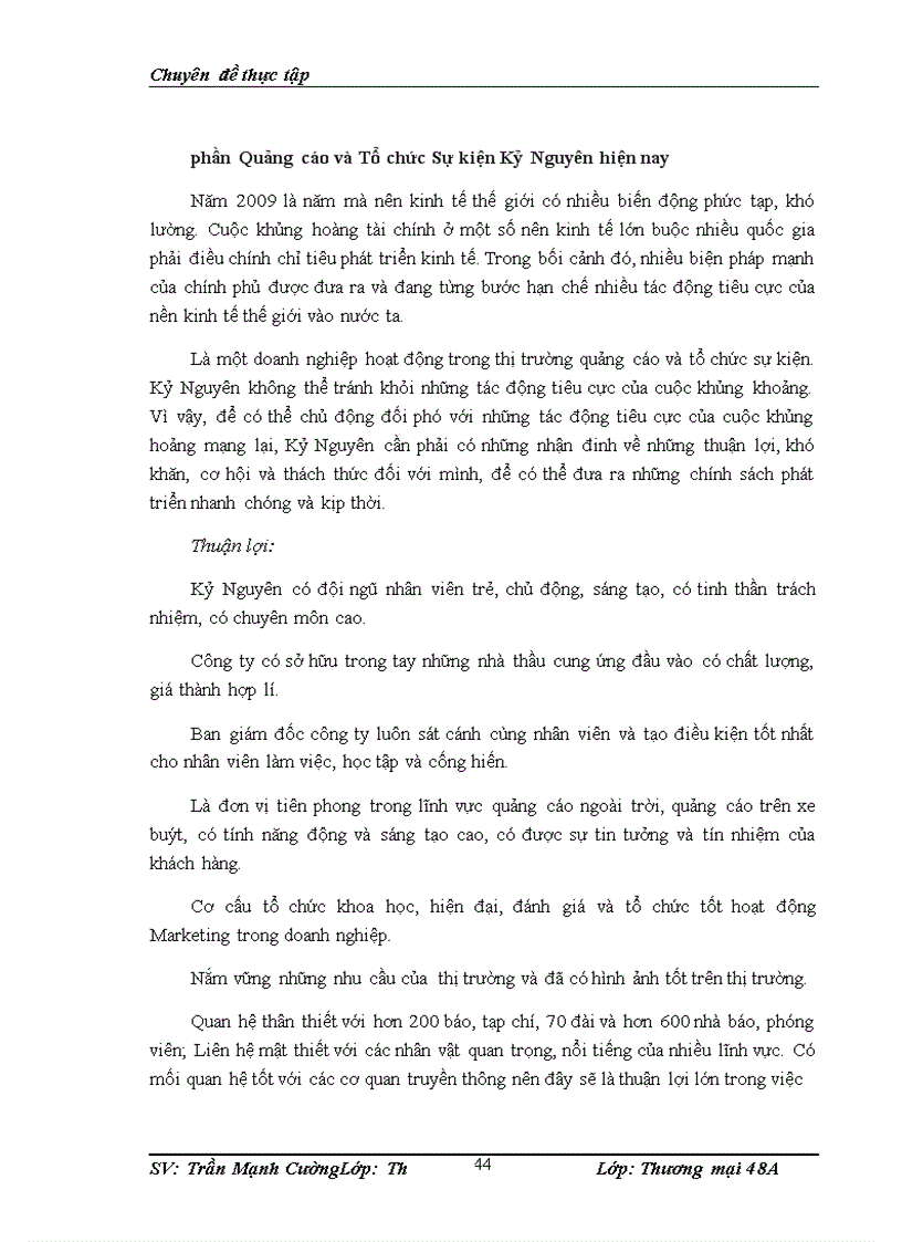 image for page THÚC ĐẨY HOẠT ĐỘNG KINH DOANH Ở CÔNG TY CỔ PHẦN QUẢNG CÁO VÀ TỔ CHỨC SỰ KIỆN KỶ NGUYÊN