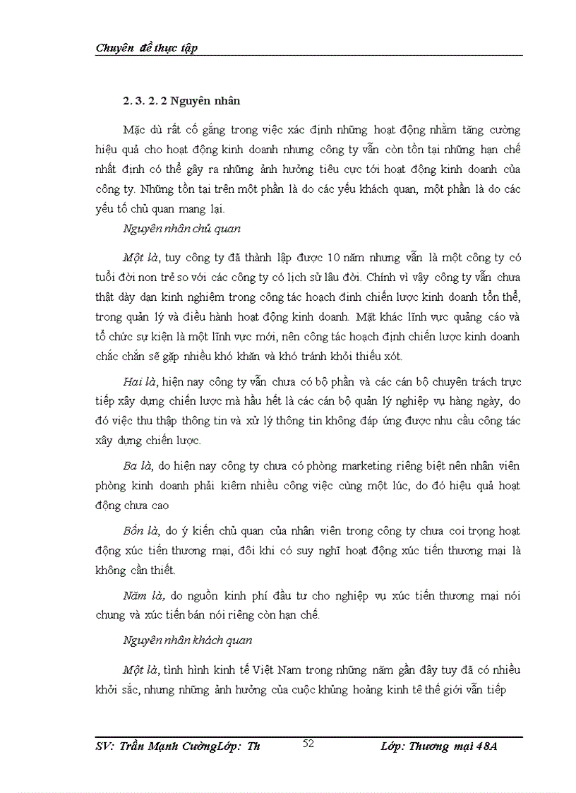 image for page THÚC ĐẨY HOẠT ĐỘNG KINH DOANH Ở CÔNG TY CỔ PHẦN QUẢNG CÁO VÀ TỔ CHỨC SỰ KIỆN KỶ NGUYÊN