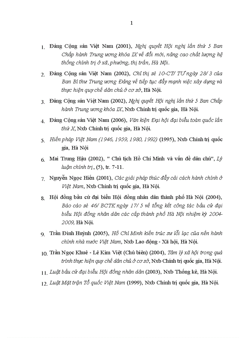 image for page Kết hợp dân chủ đại diện và dân chủ trực tiếp trong thực hiện quy chế dân chủ ở xã trên địa bàn thành phố Hà Nội