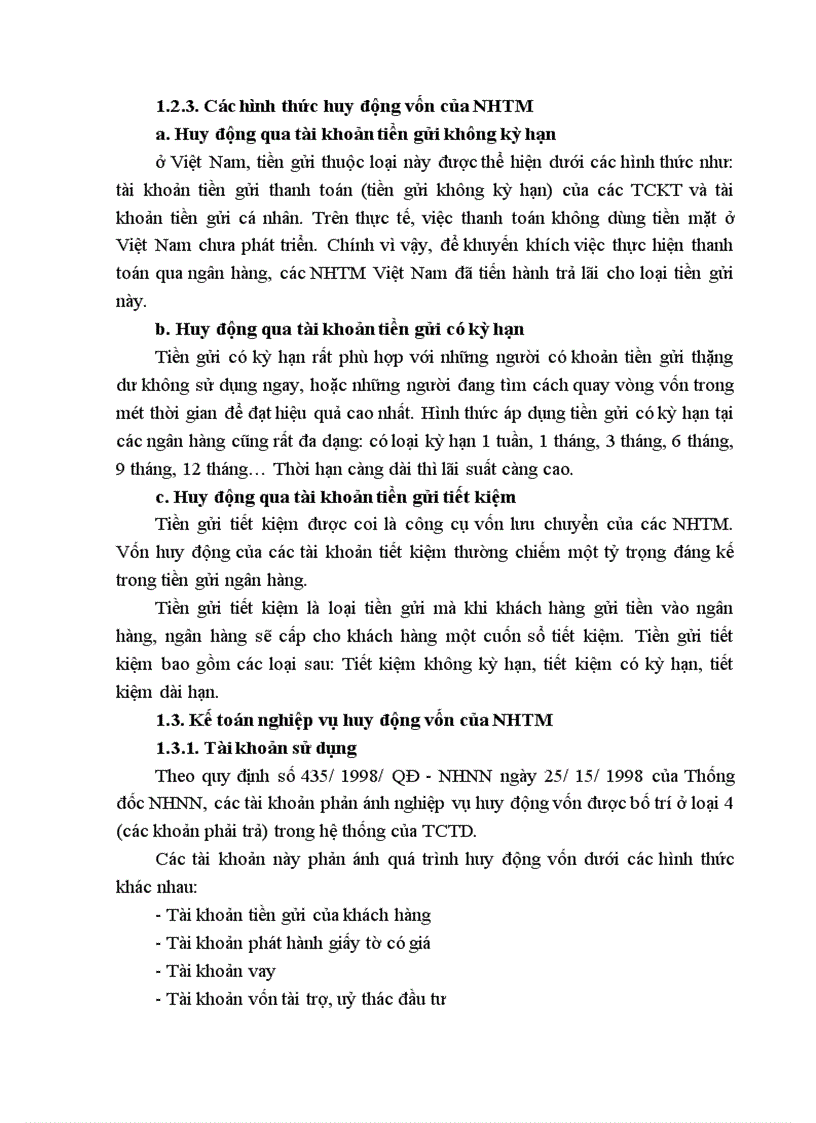 image for page Kế toán nghiệp vụ huy động vốn tại Ngân Hàng Đầu Tư Phát Triển Việt Nam chi nhánh Quang Trung thực trạng và giải pháp 1