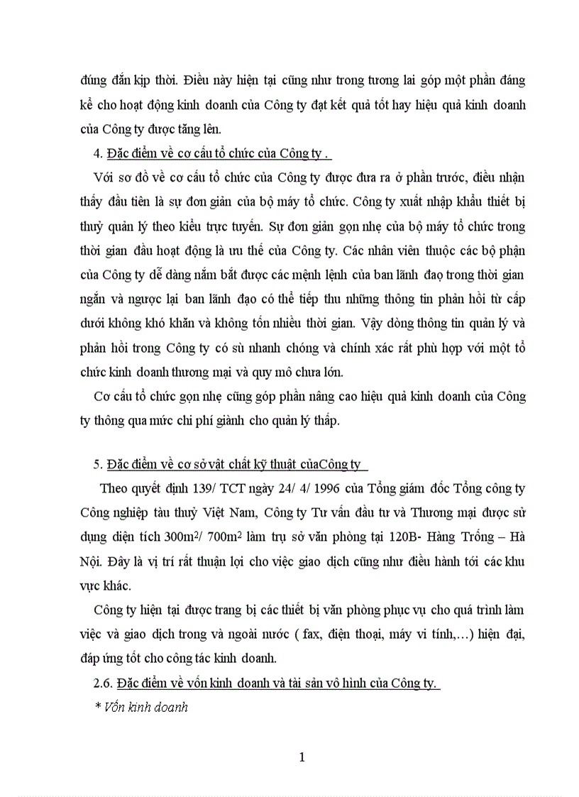 image for page Một số biện pháp nhằm nâng cao hiệu quả sử dụng vốn của Công ty Tư vấn đầu tư và Thương mại 1