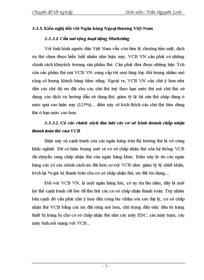 image for page Phát triển hoạt động thanh toán thẻ tại Ngân hàng Ngoại thương Hà Nội 1