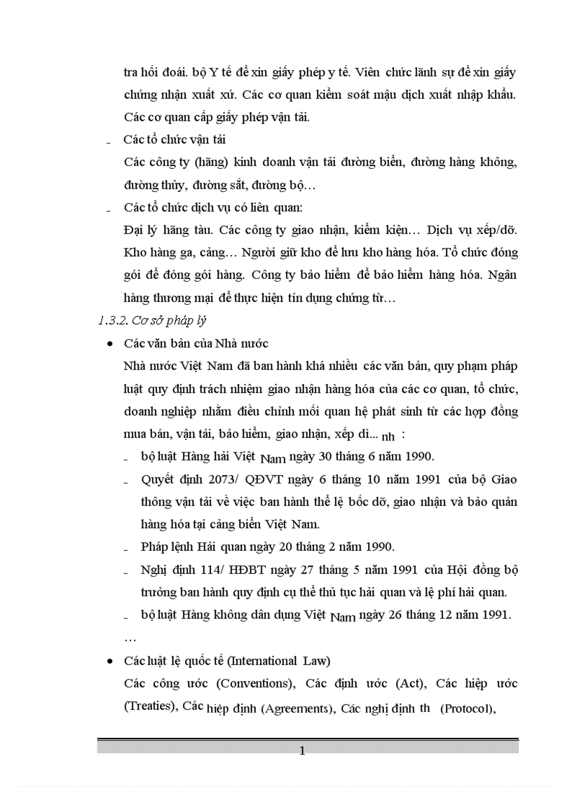 image for page Hoạt động kinh doanh dịch vụ giao nhận hàng hóa quốc tế tại Chi nhánh công ty kho vận miền Nam SOTRANS Hà Nội thực trạng và giải pháp phát triển 1