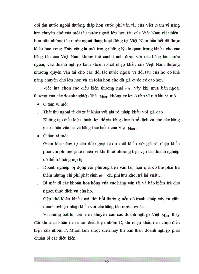 image for page Hoạt động kinh doanh dịch vụ giao nhận hàng hóa quốc tế tại Chi nhánh công ty kho vận miền Nam SOTRANS Hà Nội thực trạng và giải pháp phát triển 1