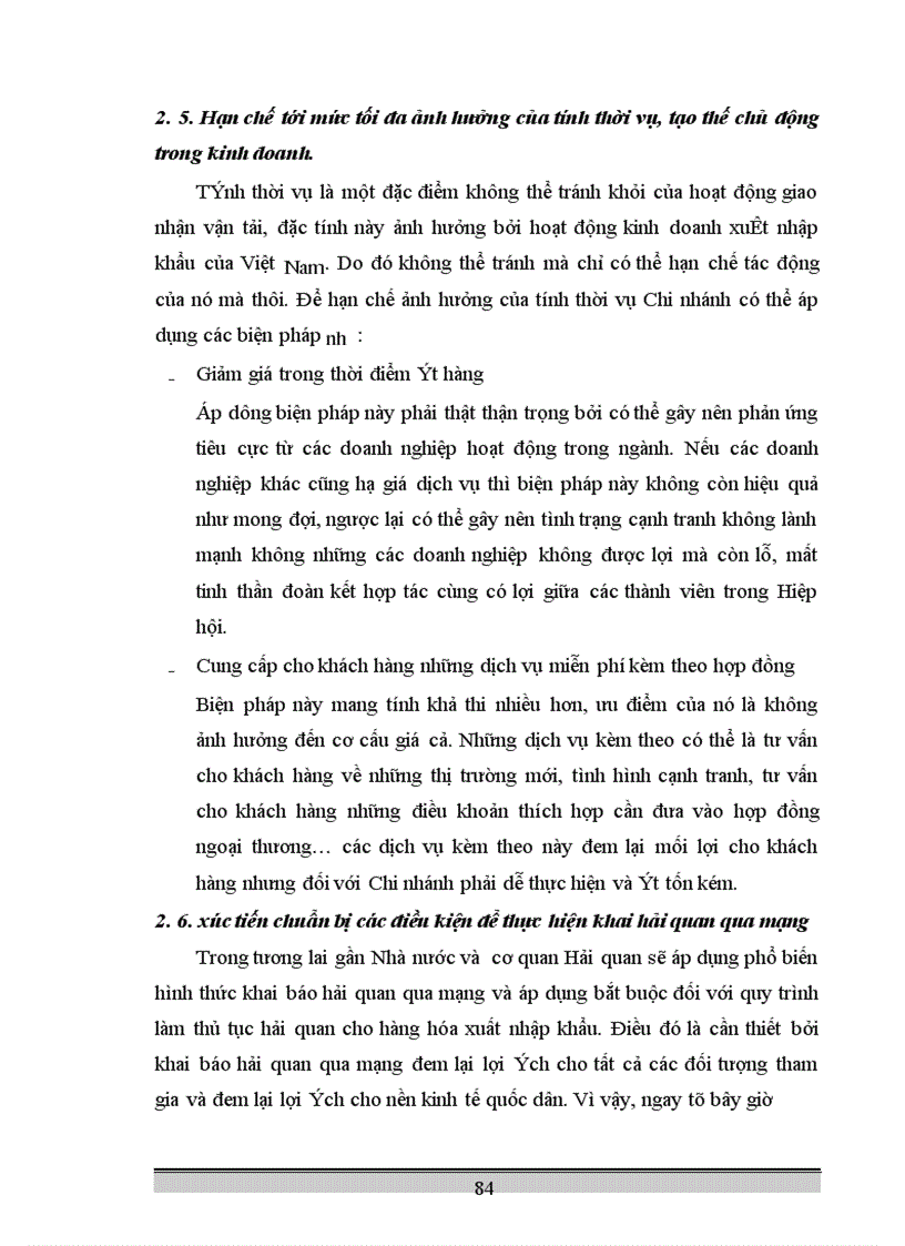 image for page Hoạt động kinh doanh dịch vụ giao nhận hàng hóa quốc tế tại Chi nhánh công ty kho vận miền Nam SOTRANS Hà Nội thực trạng và giải pháp phát triển 1