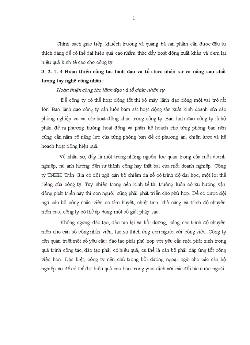 image for page Hoạt động xuất khẩu hàng thủ công mỹ nghệ của công ty TNHH Trần Gia 1