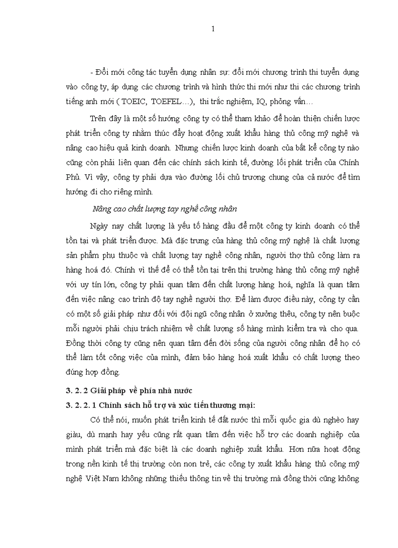 image for page Hoạt động xuất khẩu hàng thủ công mỹ nghệ của công ty TNHH Trần Gia 1