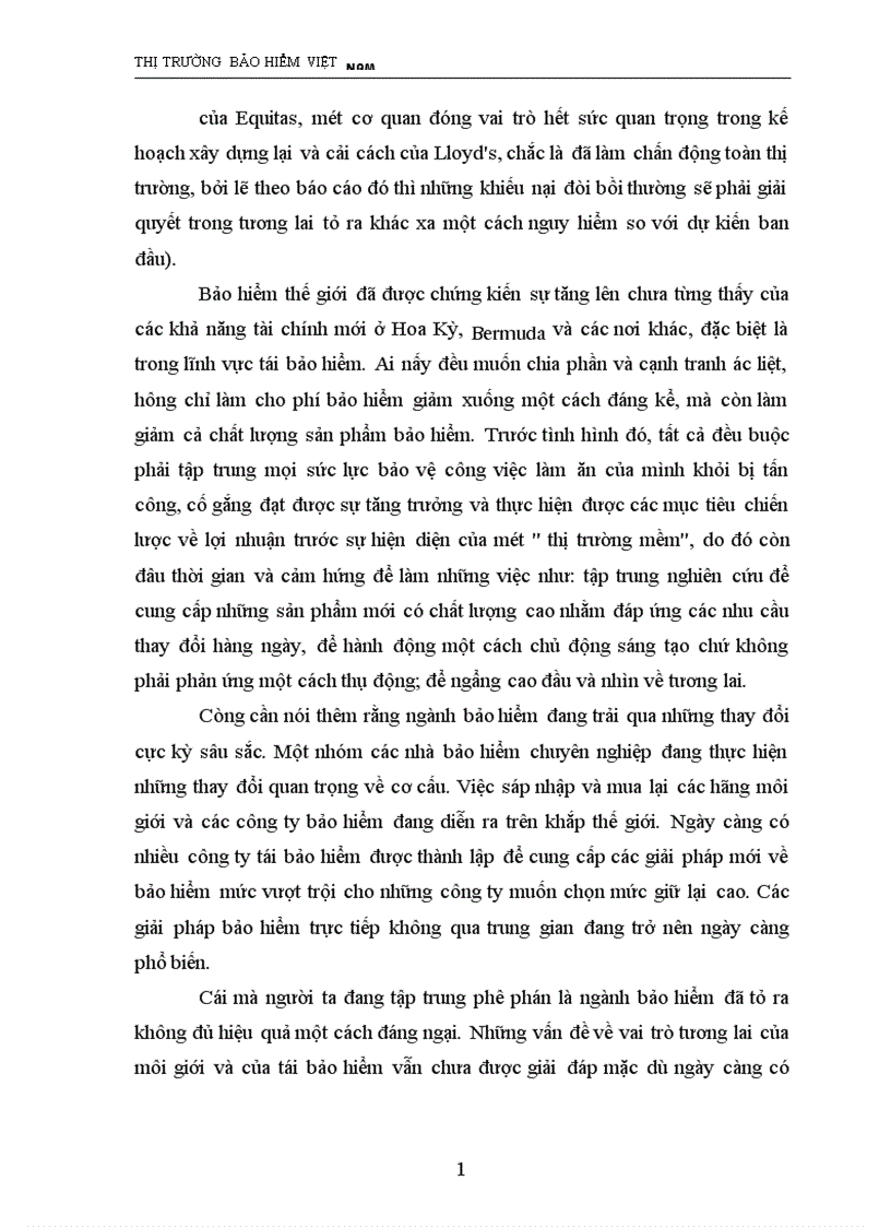 image for page Bảo hiểm Việt Nam trước thềm hội nhập và giải pháp đẩy mạnh sự phát triển của TTBH Việt Nam đến 2010