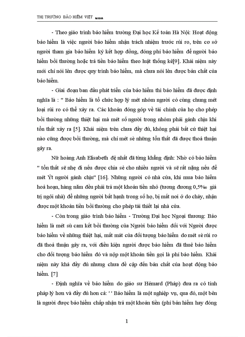 image for page Bảo hiểm Việt Nam trước thềm hội nhập và giải pháp đẩy mạnh sự phát triển của TTBH Việt Nam đến 2010