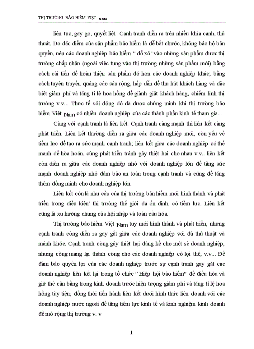 image for page Bảo hiểm Việt Nam trước thềm hội nhập và giải pháp đẩy mạnh sự phát triển của TTBH Việt Nam đến 2010