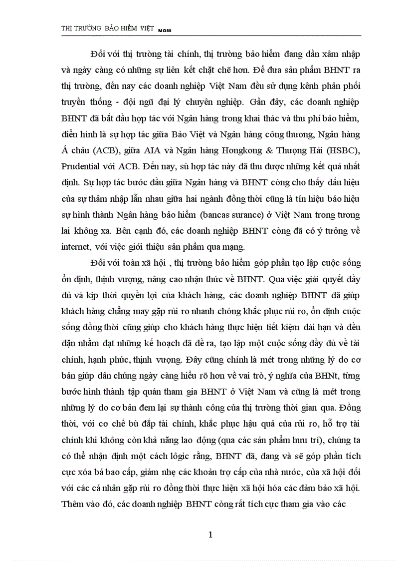 image for page Bảo hiểm Việt Nam trước thềm hội nhập và giải pháp đẩy mạnh sự phát triển của TTBH Việt Nam đến 2010