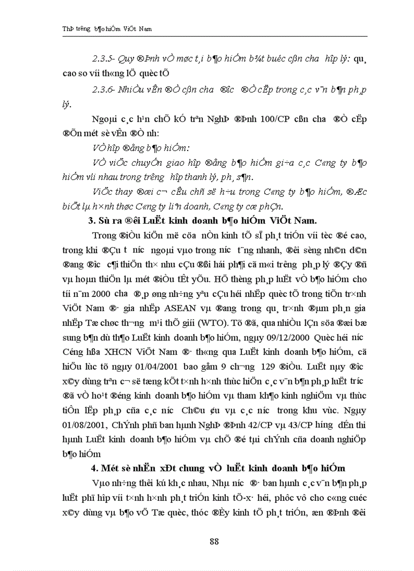 image for page Bảo hiểm Việt Nam trước thềm hội nhập và giải pháp đẩy mạnh sự phát triển của TTBH Việt Nam đến 2010