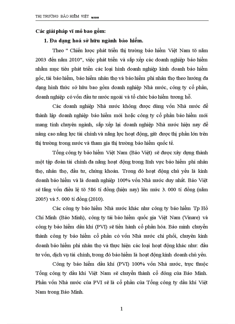 image for page Bảo hiểm Việt Nam trước thềm hội nhập và giải pháp đẩy mạnh sự phát triển của TTBH Việt Nam đến 2010