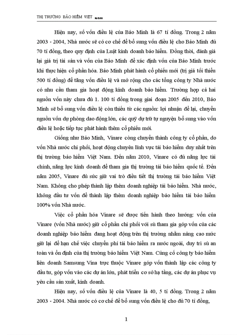 image for page Bảo hiểm Việt Nam trước thềm hội nhập và giải pháp đẩy mạnh sự phát triển của TTBH Việt Nam đến 2010