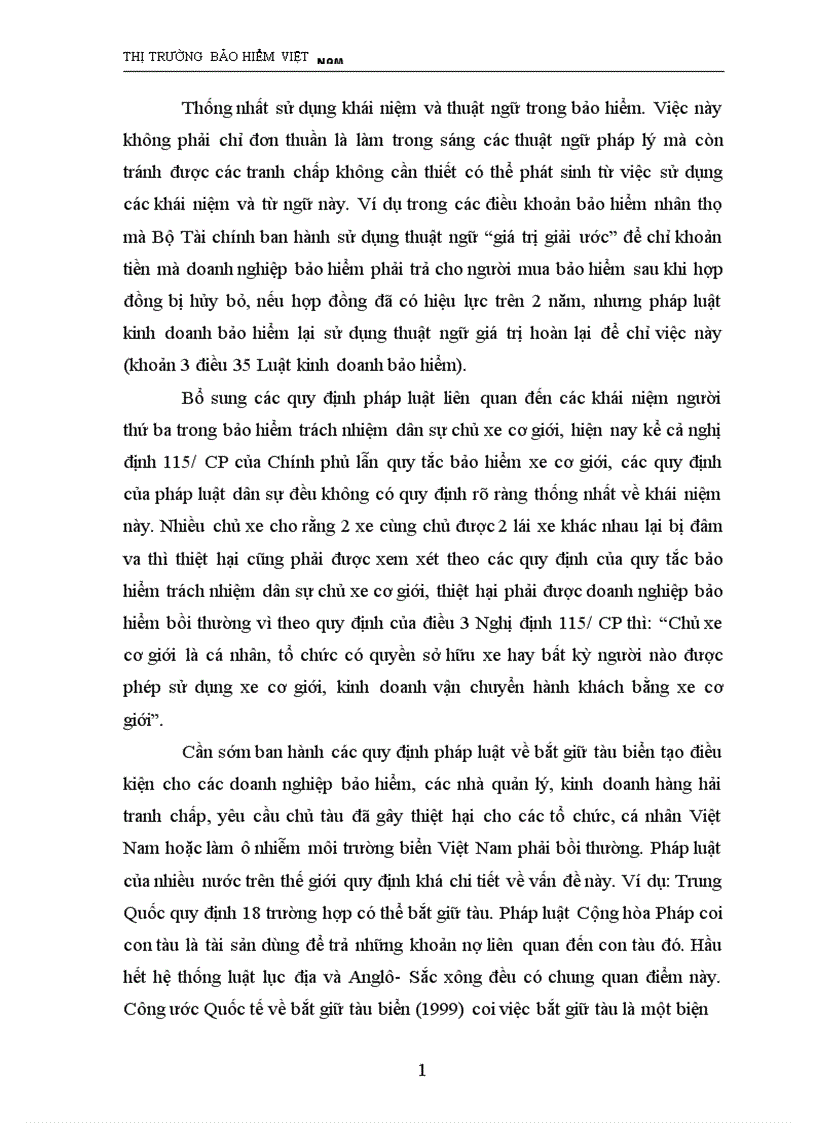 image for page Bảo hiểm Việt Nam trước thềm hội nhập và giải pháp đẩy mạnh sự phát triển của TTBH Việt Nam đến 2010