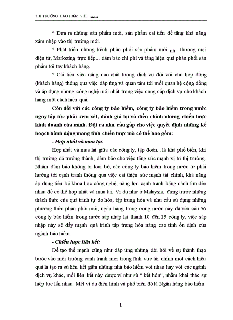 image for page Bảo hiểm Việt Nam trước thềm hội nhập và giải pháp đẩy mạnh sự phát triển của TTBH Việt Nam đến 2010