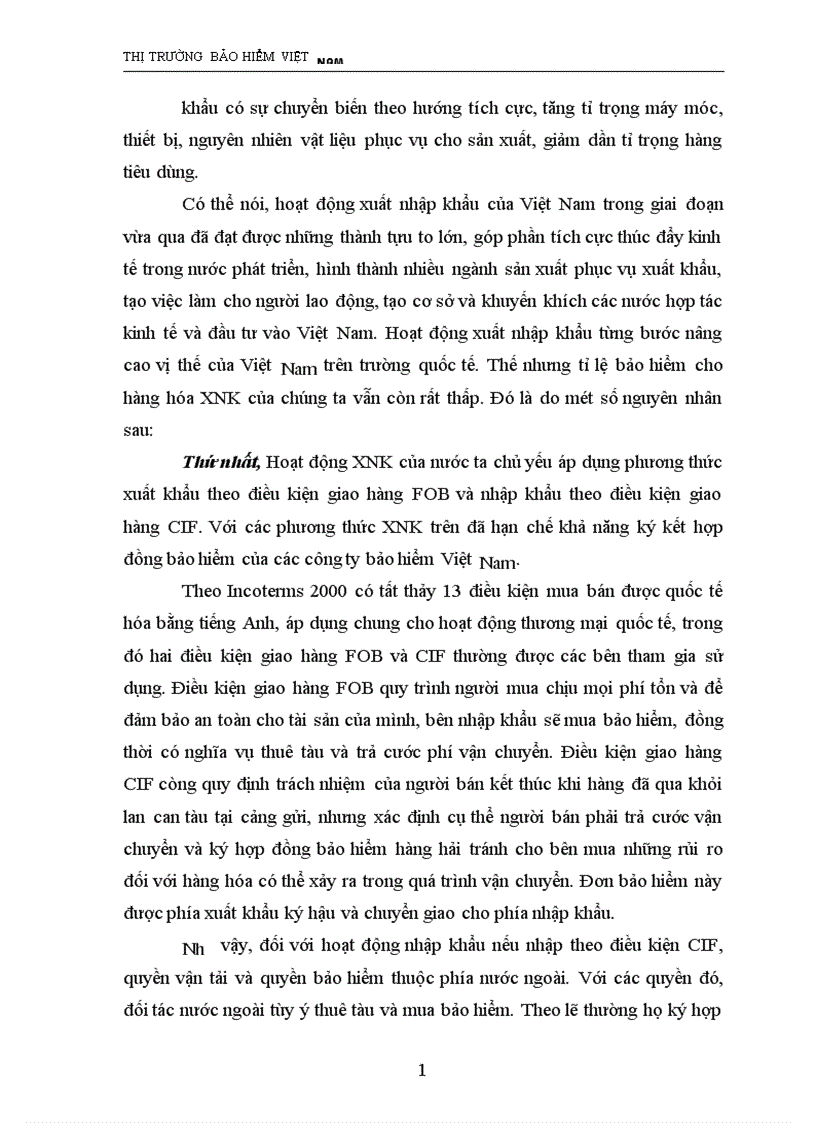 image for page Bảo hiểm Việt Nam trước thềm hội nhập và giải pháp đẩy mạnh sự phát triển của TTBH Việt Nam đến 2010