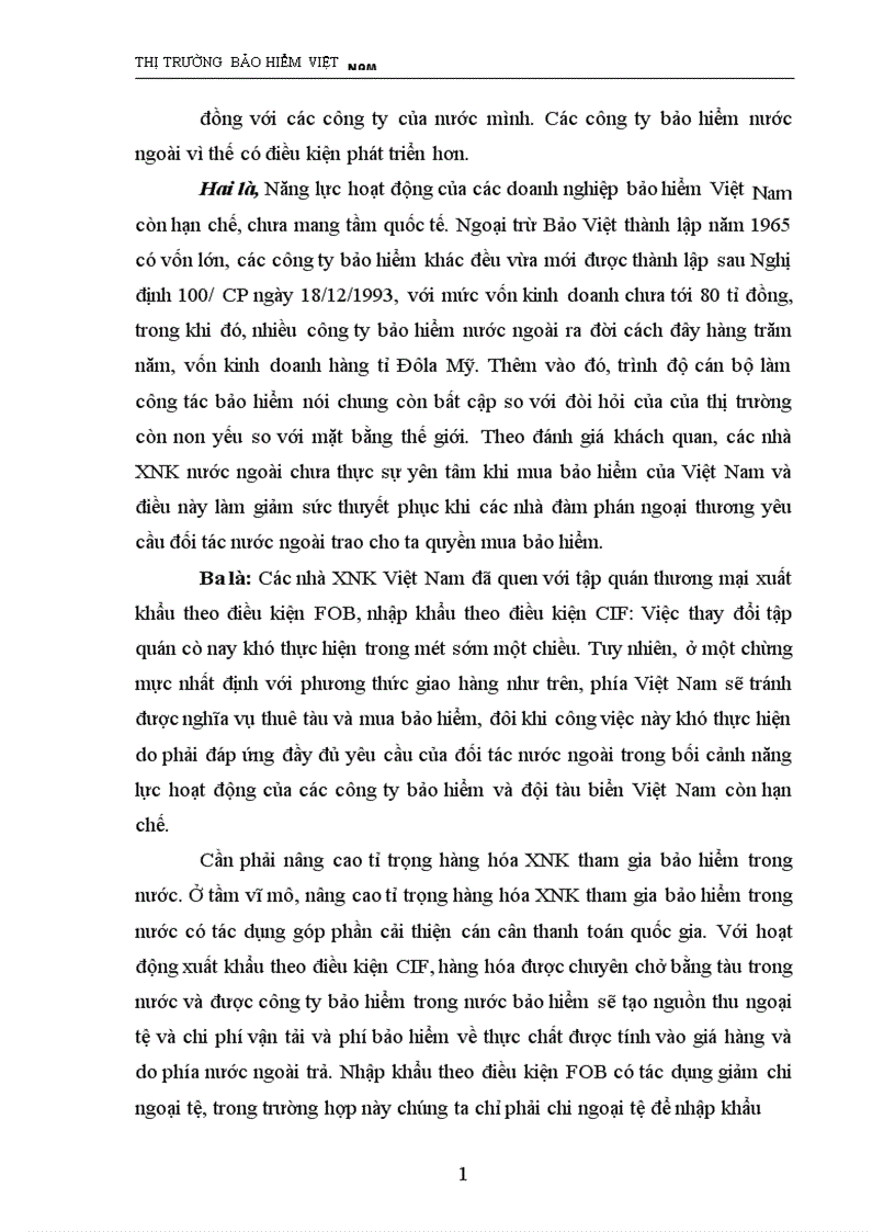 image for page Bảo hiểm Việt Nam trước thềm hội nhập và giải pháp đẩy mạnh sự phát triển của TTBH Việt Nam đến 2010