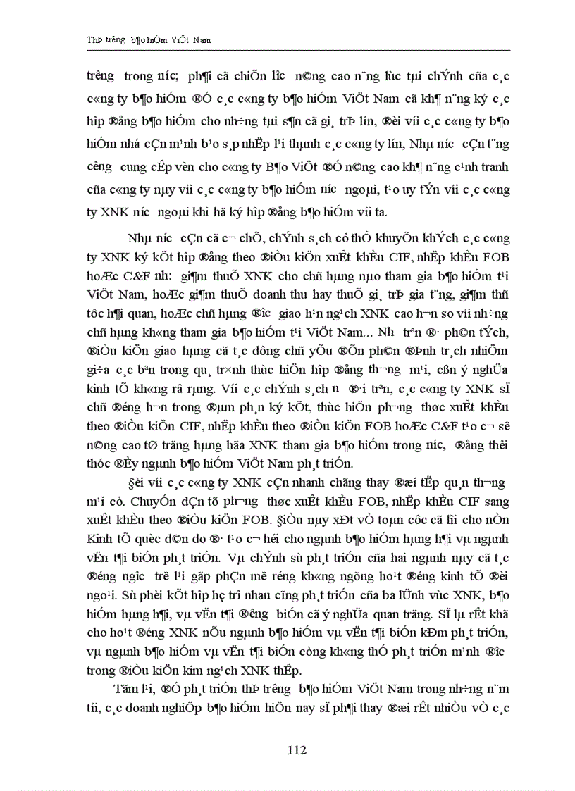 image for page Bảo hiểm Việt Nam trước thềm hội nhập và giải pháp đẩy mạnh sự phát triển của TTBH Việt Nam đến 2010