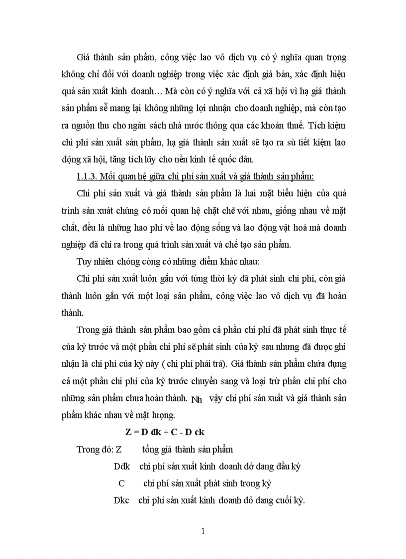 image for page Tổ chức kế toán tập hợp chi phí sản xuất và tính giá thành sản phẩm tại công ty cơ khí ô tô 3 2 1