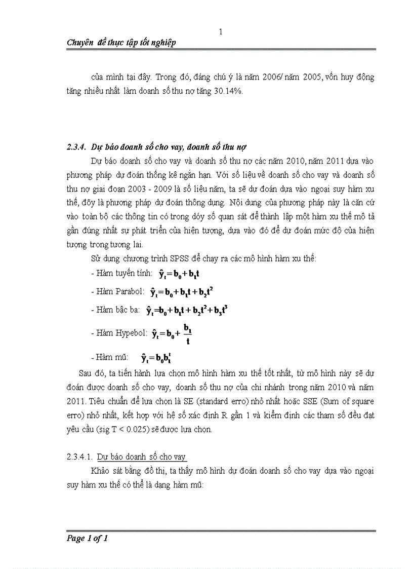 image for page Vận dụng một số phương pháp thống kê phân tích tình hình hoạt động tín dụng của Ngân hàng thương mại cổ phần Công thương Việt Nam Chi nhánh Chương Dương giai đoạn 2003 2009